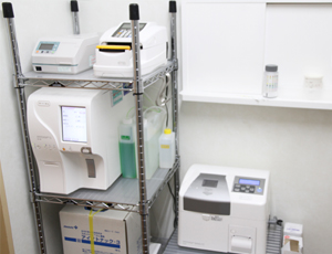 血液、尿検査機